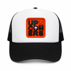 Black Hat (Up&Comers Unisex 3D Logo Trucker)