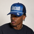 Blue Hat  (Up&Comers Faded Chicago Limited Edition Trucker)
