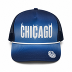 Blue Hat  (Up&Comers Faded Chicago Limited Edition Trucker)