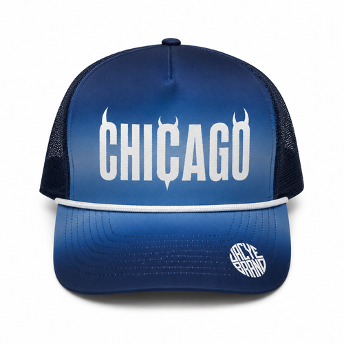 Blue Hat  (Up&Comers Faded Chicago Limited Edition Trucker)