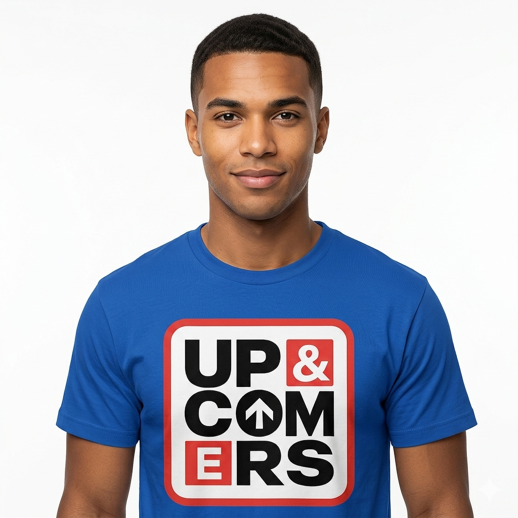 Blue Up & Comers Merch T-Shirt